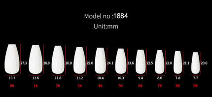 KissIcon 24Pcs Pink Rhinestones Press On Nails -
