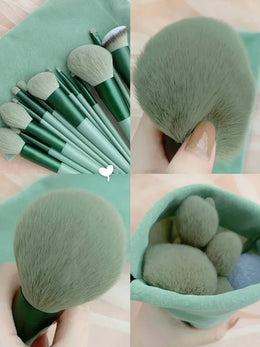 KissICON KissIcon 13 Piece Makeup Brushes Set - Soft