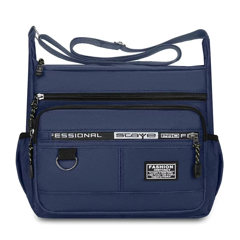2026 Men's Messenger Bag Crossbody Shoulder Bags Men Small Sling Pack For Work Business Waterproof Oxford Packs Satchel Purse