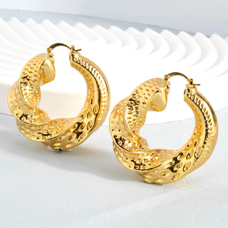 Gold Color Collar Necklace Earrings Jewelry Set For Women Dubai Africa Luxury Quality Jewellery Party Wedding Accessories