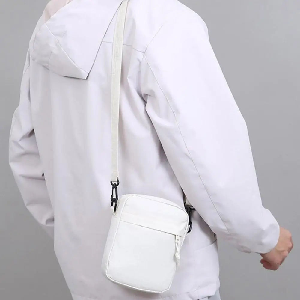 Mens Small Crossbody Sling Bag Chest Bag  Casual Utility Chest Phone Bag Water Resistant Fanny Pack for Running Travel Workout