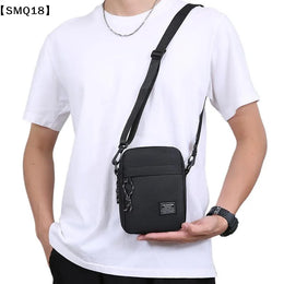 Men's Bag, Available In Single Shoulder Or Cross-body Design, Suitable For Daily Use During School. Made Of Nylon Material【SMQ】