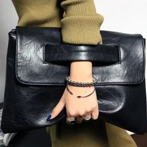 KissICON black Women's Handbag – Bags Handheld Letter