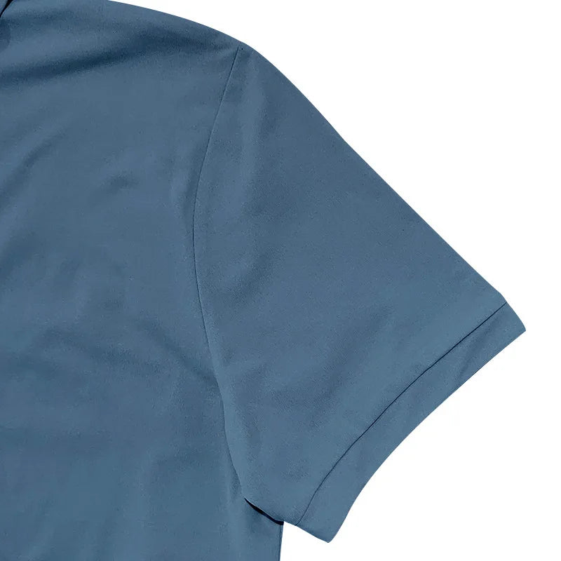 Men Polo Shirt Short Sleeve Breathable Soft Regular Fit Casual Business Golf Summer Daily Work Outdoor Lightweight Basic Tops