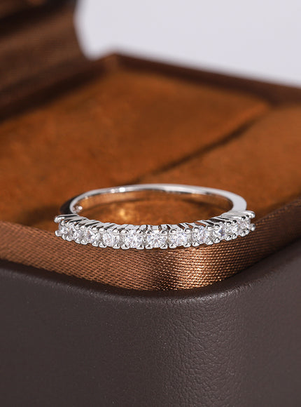 KissIcon 925 Silver Plated Ring - Shiny AAAA Zircon