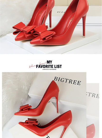 Fashion Sweet Women High Heel Shoes Blue Yellow