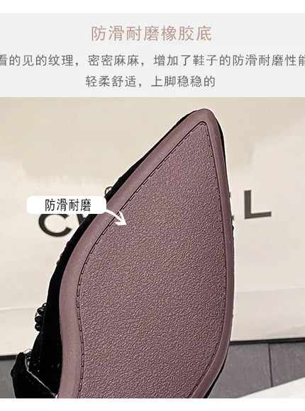 Flat Shoes Women French Mary Jane Shoes Women