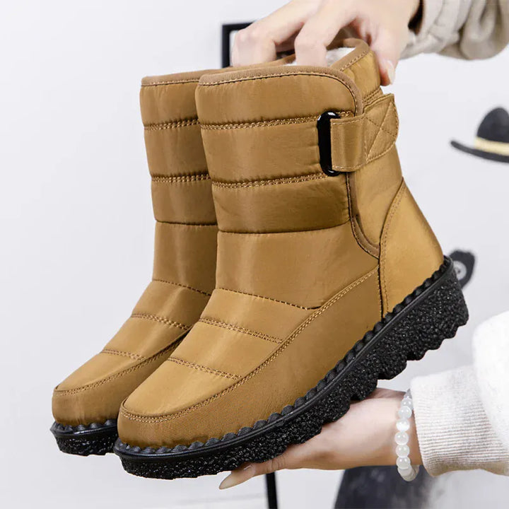 Women's Boots Low Heels Fur Boots For Winter