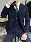 Navy blue 2 buttons / Asia L (EUR XXS)