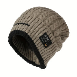 2023 Winter Beanie Hat for Men Knitted Hat Winter Cap Beanie Women Thick Bonnet Hats Skullies