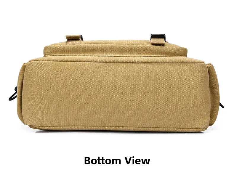 Men's Casual Crossbody Bag Large Capacity Single Shoulder Bag Commuter Mailman Bag Lightweight Leisure Backpack for Business