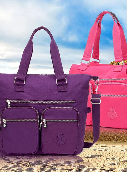Women's Top-handle Big Handbag – Nylon Bags Waterproof