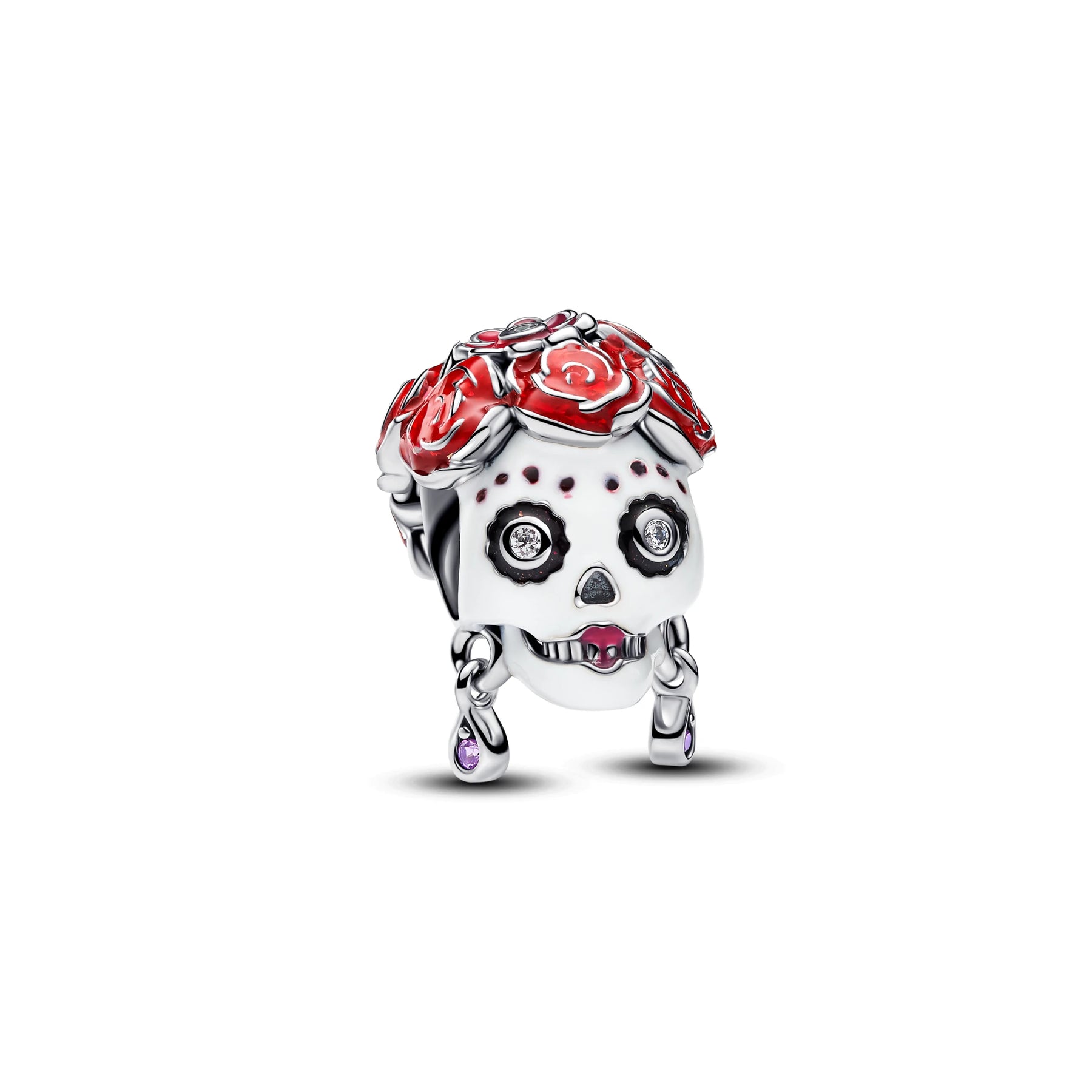 2026 New Disney Hot Sale 100%925 silver Lion Castle Charm Bead Necklace Stud Earrings Women DIY Fashion Jewellery Halloween Gift