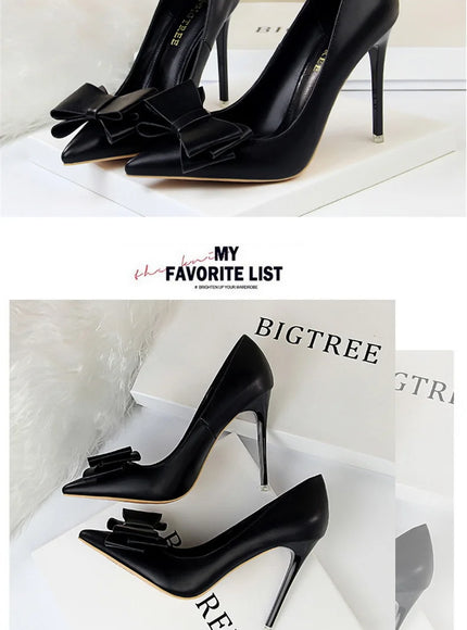 Fashion Sweet Women High Heel Shoes Blue Yellow