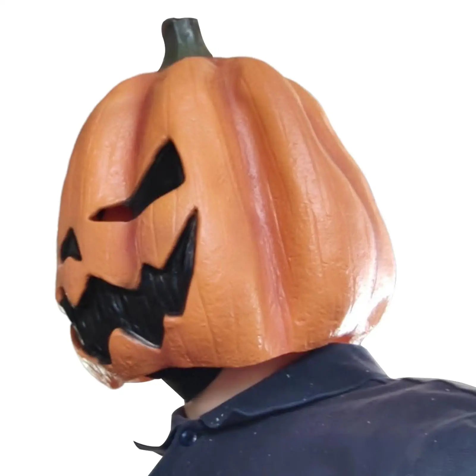 Creepy Party  Scary Halloween Costumes Pumpkin Head Cover Creepy Cosplay  Headdress For Party And Trick Prop  Adult Party Mask