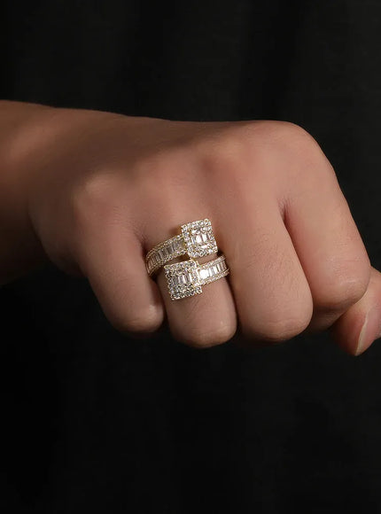 Bling King Baguettecz Ring – Iced Out Zirconia