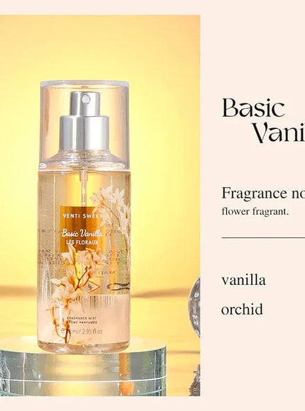 KissICON Basic Vanilla 88ml Jean Miss 88ml Unisex Perfume Floral Fruity Scent