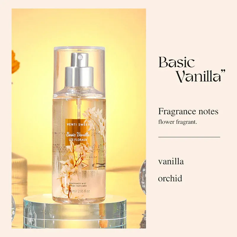 KissICON Basic Vanilla 88ml Jean Miss 88ml Unisex Perfume Floral Fruity Scent