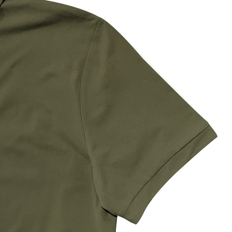 Men Polo Shirt Short Sleeve Breathable Soft Regular Fit Casual Business Golf Summer Daily Work Outdoor Lightweight Basic Tops