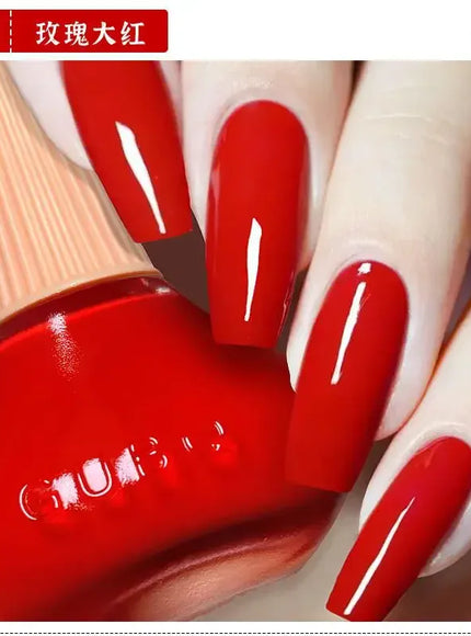 KissIcon Milk White Nail Polish Quick Dry Matte