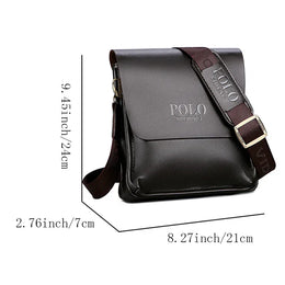 The Leisure Business Single Shoulder Bag Polo Vertical Bag Man Trend Inclined Shoulder Bag