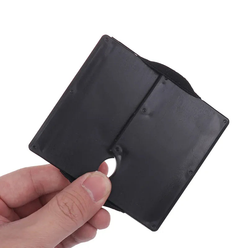 Minimalist Wallet For Men & Women - Slim RFID Wallet, Scratch Resistant, Credit Card Holder & Money Clip, Easily Removable Money
