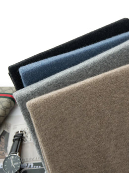 New Men's 100% Merino Wool Mock Neck Pullover Soft Warm Jumpers Quality Cashmere Sweater Casual Smart Knitwear Basic Tops Clothi