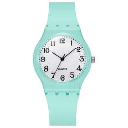 KissICON Green KissIcon UTHAI C24 Kids Watch Silicone Strap Quartz