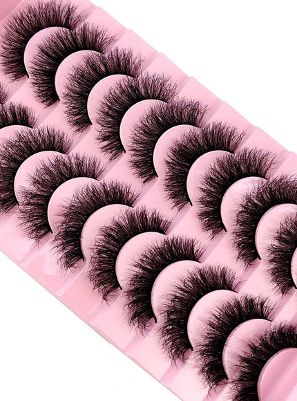 KissICON KissIcon Faux Mink Eyelashes 3D Cross Lash Set