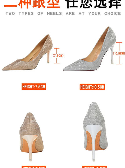 2024 Fashion Comfort Wedding Single Shoes Shallow Mouth