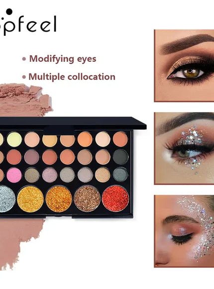 KissICON POP003F [KissIcon] POPFEEL 19 Pcs Makeup Gift Set -