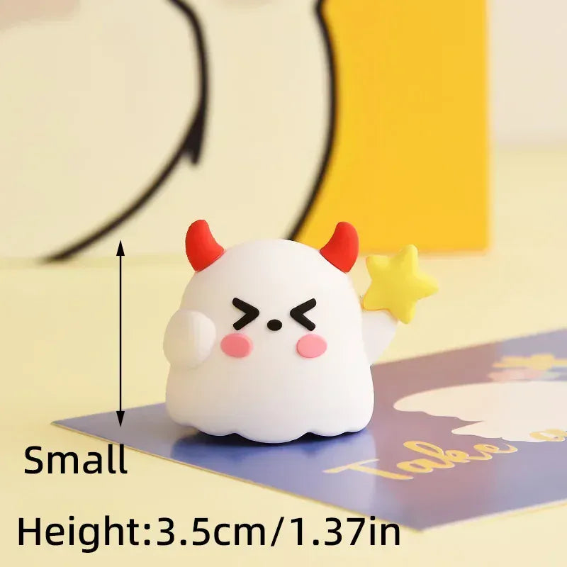 2025 Halloween Cake Decorations Pumpkin Ghost Black Castle Haunted Houses Cake Toppers for Happy Halloween Party Supplies