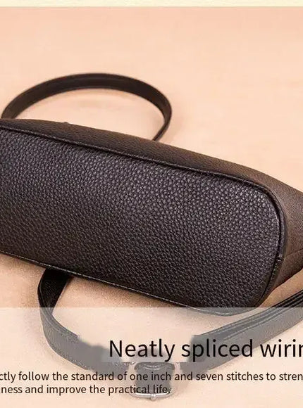 Handbag – Leather Crocodile Pattern