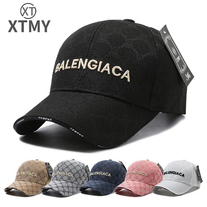 European and American new customers popular retro sunshade letter hat outdoor sports baseball cap men