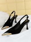 3716-6 Black / 38(Foot24cm) / CHINA