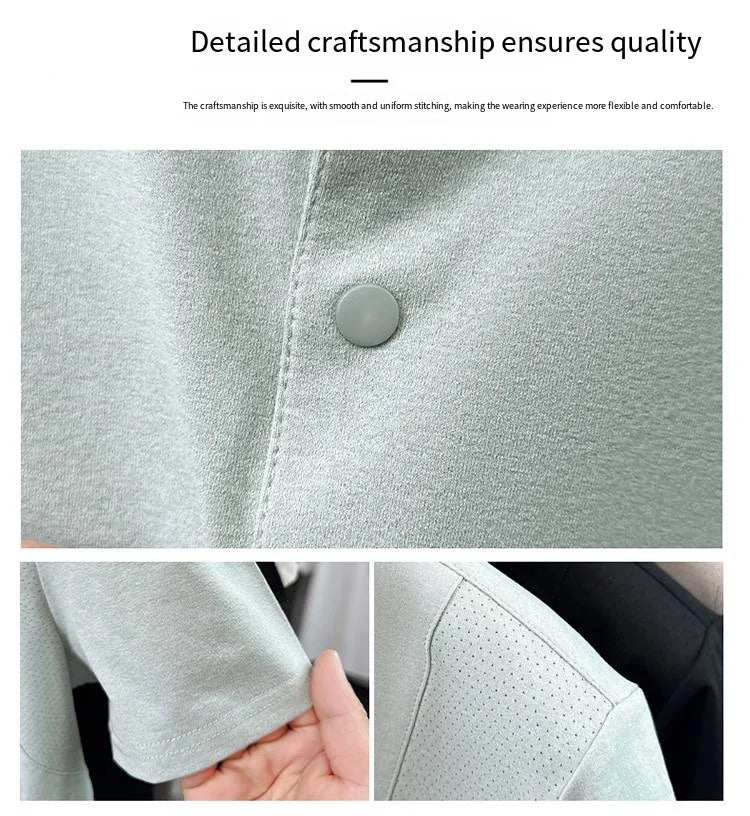 Luxury Men Summer New Short-Sleeved Polo Shirt Lapel Button Solid Color Letter Print Comfortable Ventilate Fashion Men'sClothing