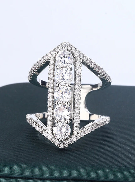 KissIcon New Stylish Finger Ring - Zirconia Luxury