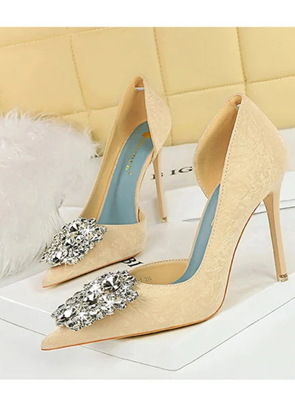 Fashion Spring Banquet Women's Shoes Thin Heels High