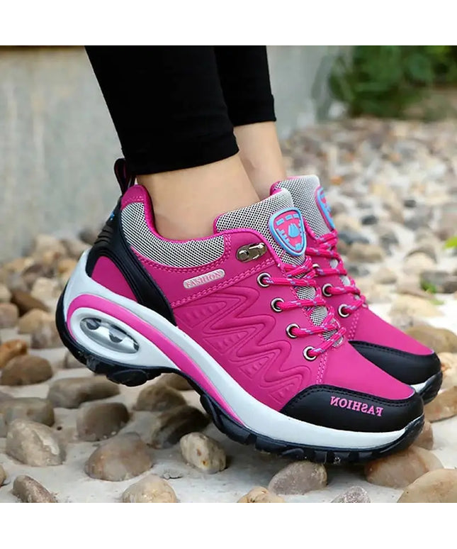 Women Sports Shoes Platform Sneakers Fashion Outdoor Hiking  Non-Slip Casual Shoes Low Top Running Shoes Women Footwear