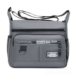 New Mens Crossbody Bag Single Shoulder Bags Big Capacity Multi-Pockets Storage Bag Fashion Handbag Business Crossbody Bags