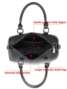 Men's Crossbody Bag - Black Sling Bag for Men, Large Capacity Shoulder Bag, Stylish Multifunctional Handbag, Casual Commuter Bag