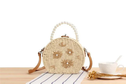Personalized High-end Small Round Internet Celebrity Embroidered