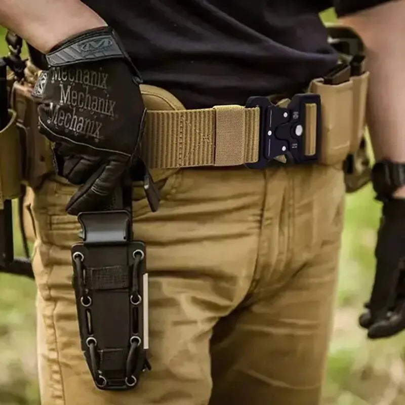 Men's Belt Outdoor Multi Function Belt High Quality Canvas For Nylon Male Luxury Belts Women's Sports Jeans Belt Neutral Belts