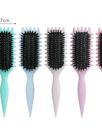 KissICON KissIcon Salon Curl Brush - Reduces Pulling For