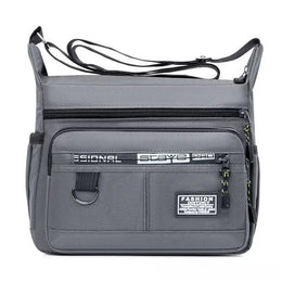 New Mens Crossbody Bag Single Shoulder Bags Big Capacity Multi-Pockets Storage Bag Fashion Handbag Business Crossbody Bags