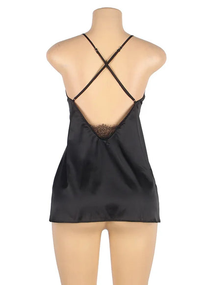 Plus Size sexy women babydoll chemise lingerie sets pajama sets with G-String for woman young ladies from M-2XL