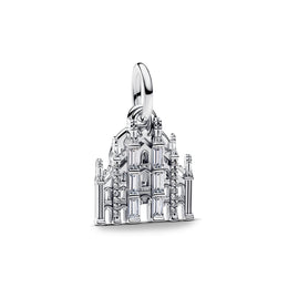 2026 New Disney Hot Sale 100%925 silver Lion Castle Charm Bead Necklace Stud Earrings Women DIY Fashion Jewellery Halloween Gift