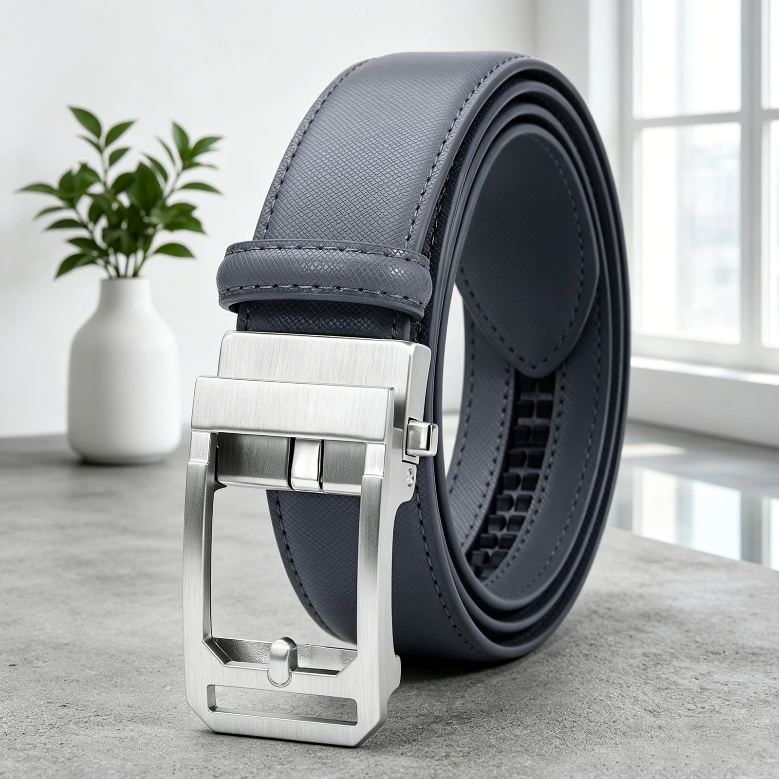 High-quality men's fashionable and luxurious belts, business-style trendy men's belts, men's belts for pairing with jeans