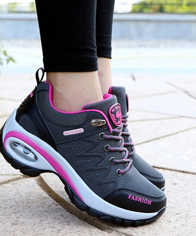 Women Sports Shoes Platform Sneakers Fashion Outdoor Hiking  Non-Slip Casual Shoes Low Top Running Shoes Women Footwear