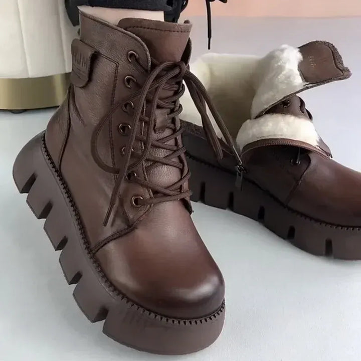 Womens Snow Boots 2024 Winter New Platform Cotton